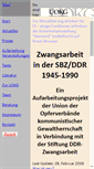 Mobile Screenshot of ddr-zwangsarbeit.info